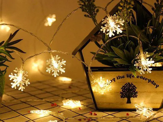Alt view image 5 of 5 - Small Colored Lights Star Flashlights Festival Party INSURANCE Decorative Light Surprise Christmas Gift Snow String LED