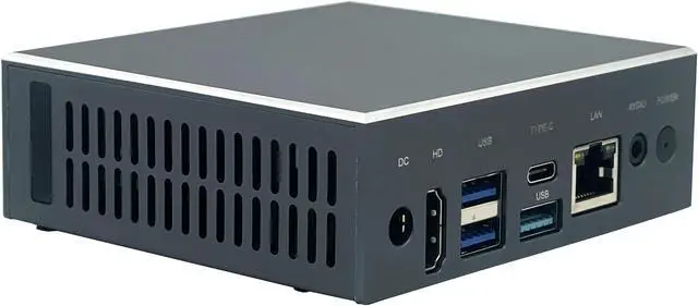 Alt view image 3 of 6 - Aile Tech Barebone Mini PC, Intel Celeron N5095 (up to 2.90 GHz), WIFI5.0, Bluetooth5.0, Intel UHD Graphics, Support Linux ,Windows10/11 Product key not included 8gb ram / 256gb ssd