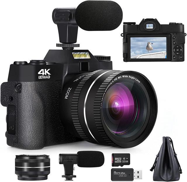 NBD Digital Camera 4K Ultra HD 48MP All-in-One Vlogging Camera