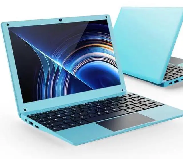 Main image of Mini Laptop 10.1 inch Quad Core Powered Android 12.0 Netbook Computer with Bag, Mouse, and Mouse Pad