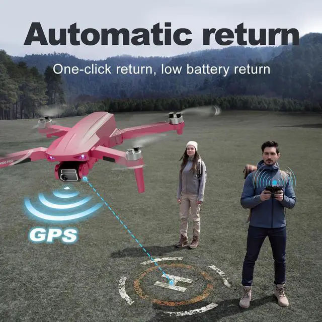 Alt view image 3 of 7 - 4K Drone with Camera for Adults, 52-Min Flight, 10,000FTRange, 249g Foldable FPV Quadcopter, 5G WiFi, BrushlessMotor, Smart Return Home