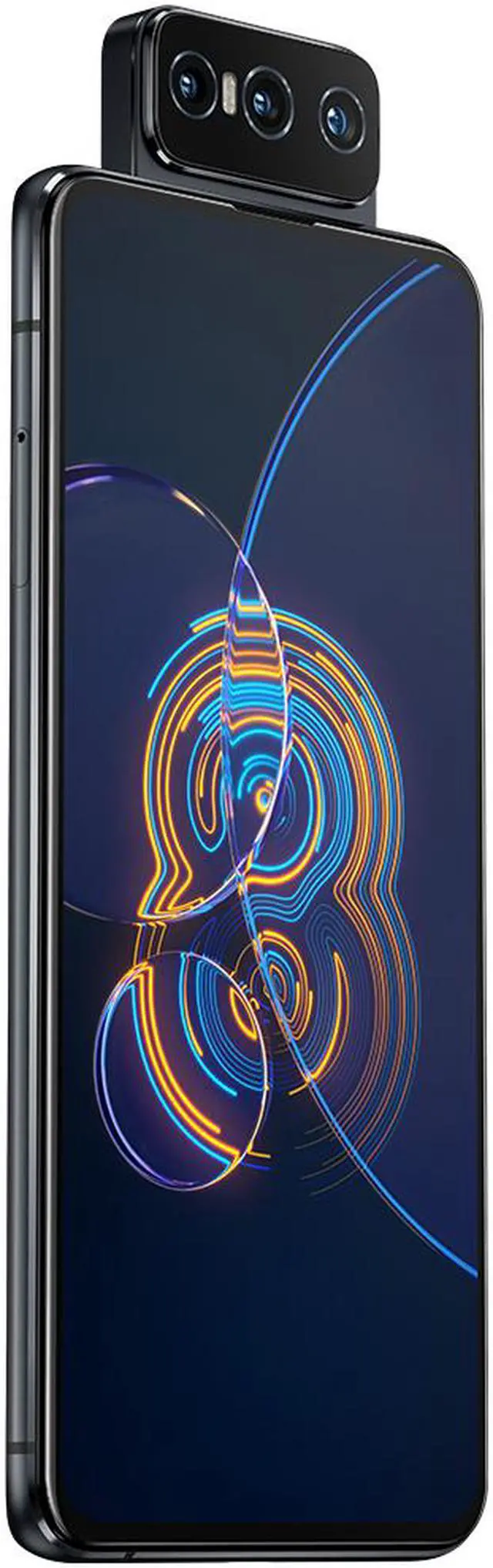 Alt view image 2 of 14 - ASUS ZenFone 8 Flip (ZS672KS) 8/128 (GSM ONLY NO CDMA) Unlocked | 8GB/128 GB | Galactic Black