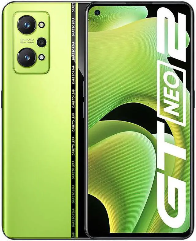 Alt view image 2 of 3 - realme GT Neo2 (GSM ONLY NO CDMA) unlocked 5G | 8 GB/128 GB | Neo Green