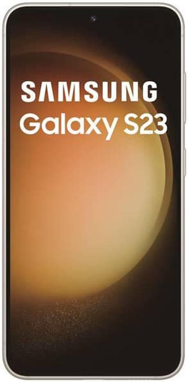  SAMSUNG Galaxy S23 5G Factory Unlocked 256GB - Cream (Renewed)  : Cell Phones & Accessories