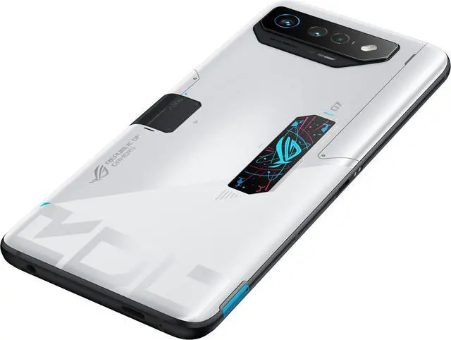 Alt view image 6 of 7 - ASUS ROG Phone 7 Ultimate (GSM ONLY NO CDMA) unlocked including cooler fan | 16 GB/512 GB | Storm White