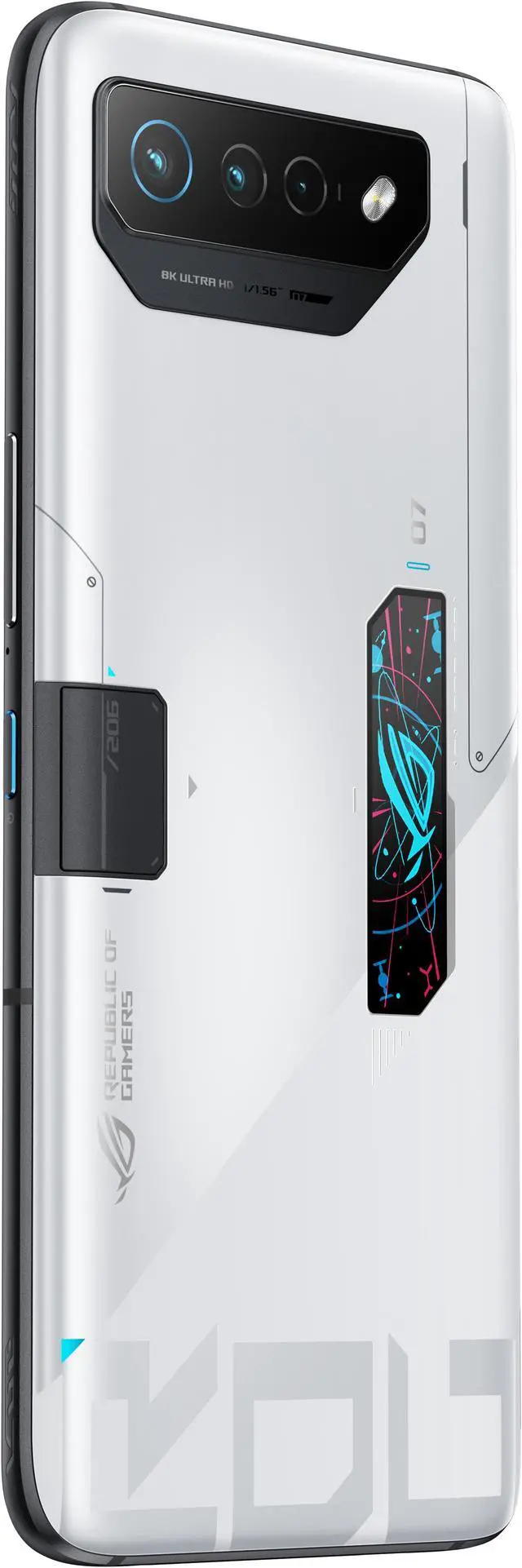 Alt view image 5 of 7 - ASUS ROG Phone 7 Ultimate (GSM ONLY NO CDMA) unlocked including cooler fan | 16 GB/512 GB | Storm White