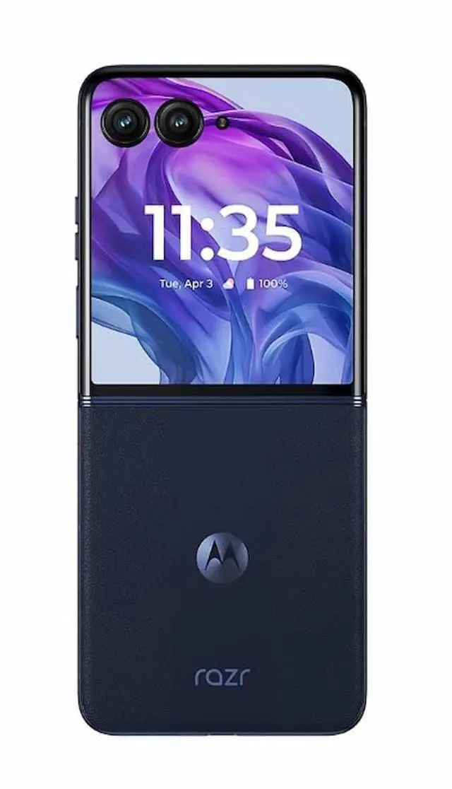 Main image of Motorola Razr 50 Ultra 5G 12/512G (GSM ONLY NO CDMA) unlocked international version  No Warranty | 12 GB/512 GB | Blue