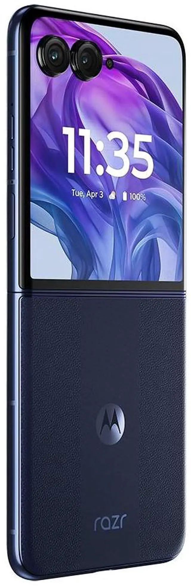 Alt view image 2 of 3 - Motorola Razr 50 Ultra 5G 12/512G (GSM ONLY NO CDMA) unlocked international version  No Warranty | 12 GB/512 GB | Blue