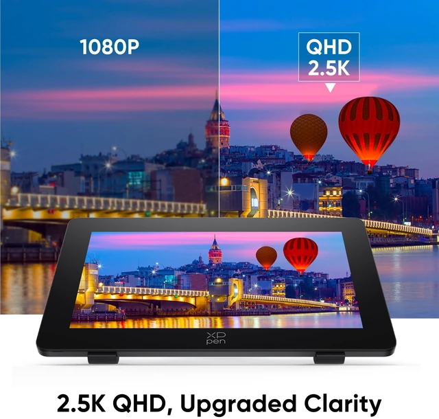 Alt view image 4 of 7 - XPPen Artist Pro Gen2 Graphic Tablet,23.8inch Drawing Tablet with 2.5K Screen,Upgraded 165HZ Super Smooth Drawing Monitor,99% Adobe RGB Display,8192 Level Pen Pressure Digital Art Animation Tablet