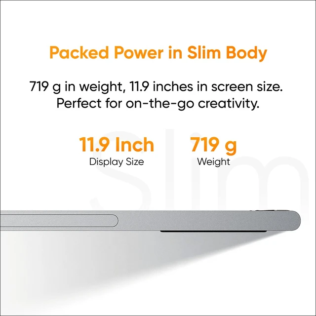 Alt view image 3 of 7 - XPPen Graphic Tablet 12-inch Drawing Tablet 1080P 99%sRGB Screen X4 Smart Chip 16384-Levels Stylus & Tablet Stand & Shortcuts Pro Artist 3rd Pen Display Animation Digital Art,Need Computer