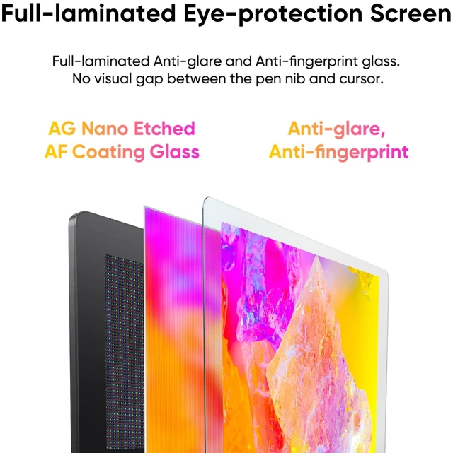 Alt view image 6 of 7 - XPPen 23.8 inchs Artist Pro Gen2 Drawing Tablet with Screen/ 4K Monitor Graphics Tablet/1.07 Billion Colors Calman Verified Display/Two16384 Pen Pressure Stylus