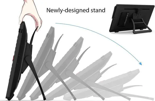 Alt view image 7 of 7 - XP-PEN Artist22R Pro Drawing Monitor 21.5 Inch Pen Display Graphic Tablet with Two Red Dial Wheels,20 Express Keys,2 Battery-Free Stylus with 60° Tilt Sensor,88% NTSC (Adobe RGB 90%,sRGB 120%)