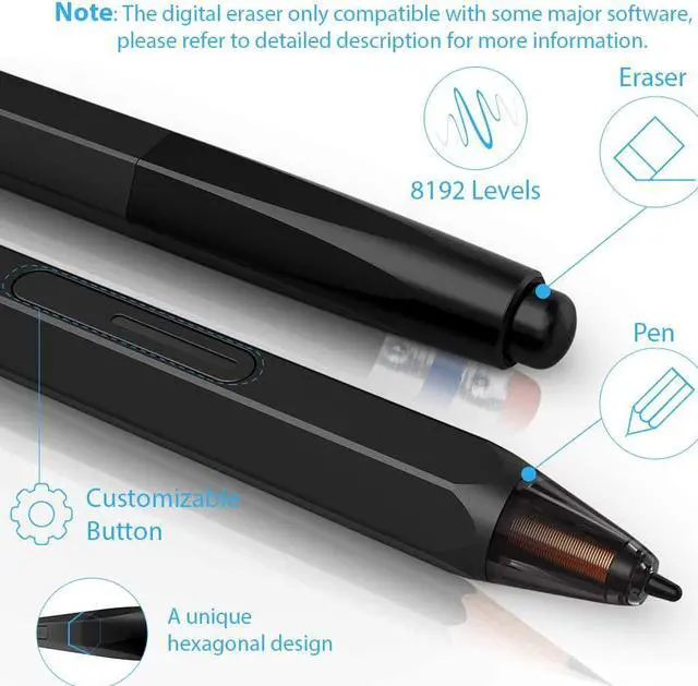 Alt view image 6 of 7 - XP-PEN Artist12 11.6 Inch FHD Drawing Monitor Pen Display Graphic Monitor with PH2 Battery-Free Pen Multi-Function Pen Holder and Glove 8192 Pressure Sensitivity