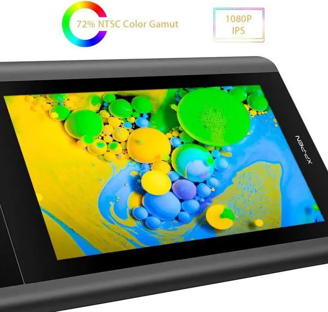 Alt view image 5 of 7 - XP-PEN Artist12 11.6 Inch FHD Drawing Monitor Pen Display Graphic Monitor with PH2 Battery-Free Pen Multi-Function Pen Holder and Glove 8192 Pressure Sensitivity