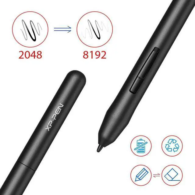 Alt view image 5 of 7 - XPPen MINI Drawing Tablet 4inch Graphic Tablet, 8192-Levels Pen Pressure OUS Pen Tablet for Phone and Computer