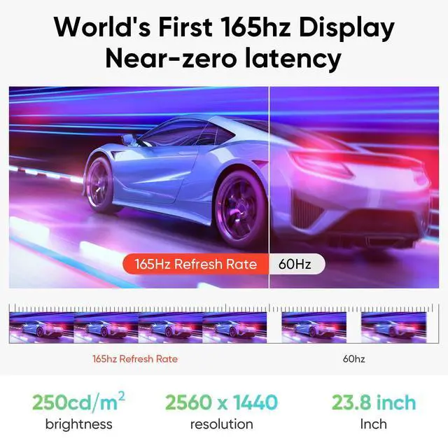 Alt view image 2 of 7 - XPPen Artist Pro 24 (Gen 2) 165Hz 23.8" Drawing Tablet with Screen,2.5K QHD, E < 1 Graphic Tablet with Full Laminated AG Screen, Drawing Monitor with Dual 16384 Pen Pressure Battery-Free Stylus