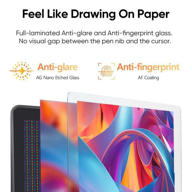 Alt view image 5 of 7 - XPPen Artist Pro 22 Gen 2 22" 2.5K Drawing Tablet with Screen, 16K, Calman | Calman Verified 99% Adobe RGB Display for Design, Photo Editing, Mac, PC, Includes ACK05 Shortcut Remote & Adjustable Stand