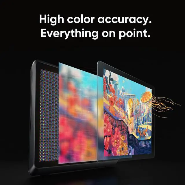 Alt view image 6 of 7 - XPPen Artist 22 Plus 130% sRGB Drawing Tablet with Screen, 16.7 Million Colors Art Tablet with 16384 Pressure Stylus, Full Laminated, Anti-Glare Display Computer Graphic Tablet (22 inch)