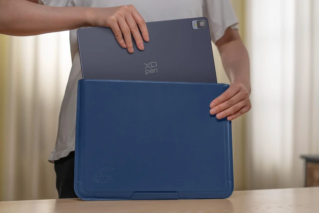 Alt view image 7 of 7 - XPPen Magic Drawing Pad Case Storage Bag for Magic Drawing Pad Carry Protective Bag Portable Protective Case for XPPen 12.2 Inch Standalone Drawing Tablet