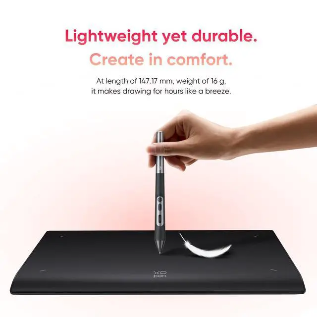 Alt view image 6 of 7 - XPPen X3 Pro Roller Stylus 16K Pressure Levels 20% Higher Accuracy Battery-Free Stylus Compatible for XPPen Artist Pro 14 &16 Gen2/ Artist 22 Plus/Deco Pro Gen2 Series Drawing Tablet
