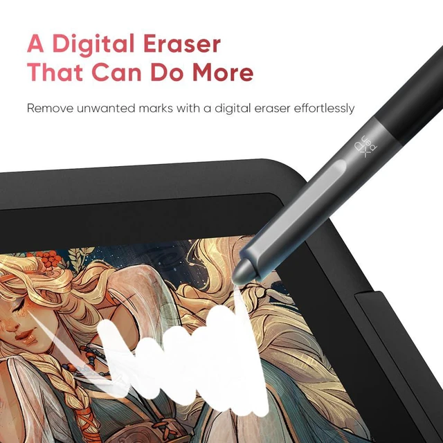 Alt view image 4 of 7 - XPPen X3 Pro Smart Chip Stylus for Artist Pro 14/16 Gen2 13.3/15.6 V2 Deco Pro Gen2 Drawing Tablet