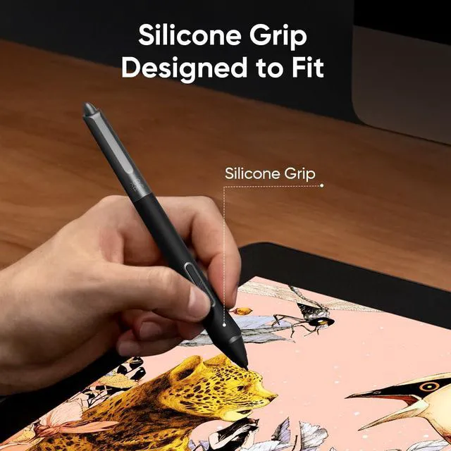 Alt view image 6 of 7 - XPPen X3 Pro Smart Chip Stylus for Artist Pro 14/16 Gen2 13.3/15.6 V2 Deco Pro Gen2 Drawing Tablet