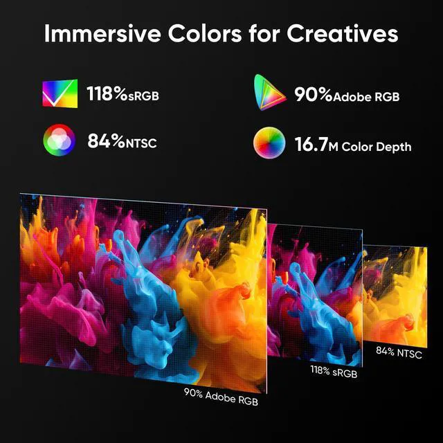 Alt view image 5 of 7 - XPPen Artist 24 Pro 2.5K QHD Drawing Tablet with Screen,16.7M Colors Graphics Tablet with 8192 Pen Pressure Battery-Free Tilt Stylus & 20 Shortcut Keys for Windows, Mac, Chrome, Linux, 23.8"