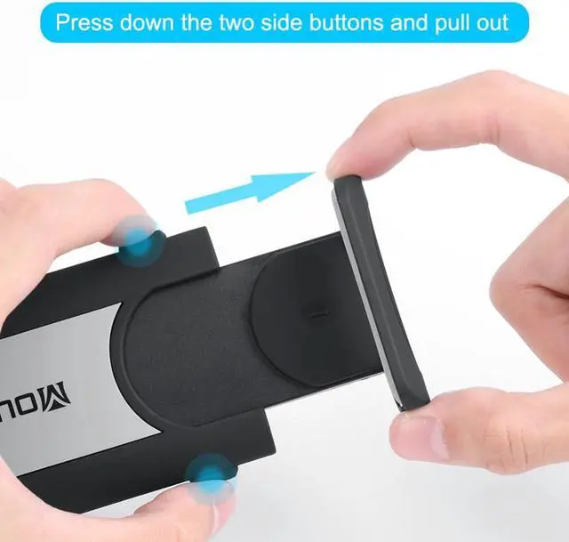 Alt view image 5 of 7 - Car Magnetic Cell phone Mount Adjustable Phone Holder Mount Tablet Mount Universal Hands-Free Automobile Mounts Cell Phone Holder