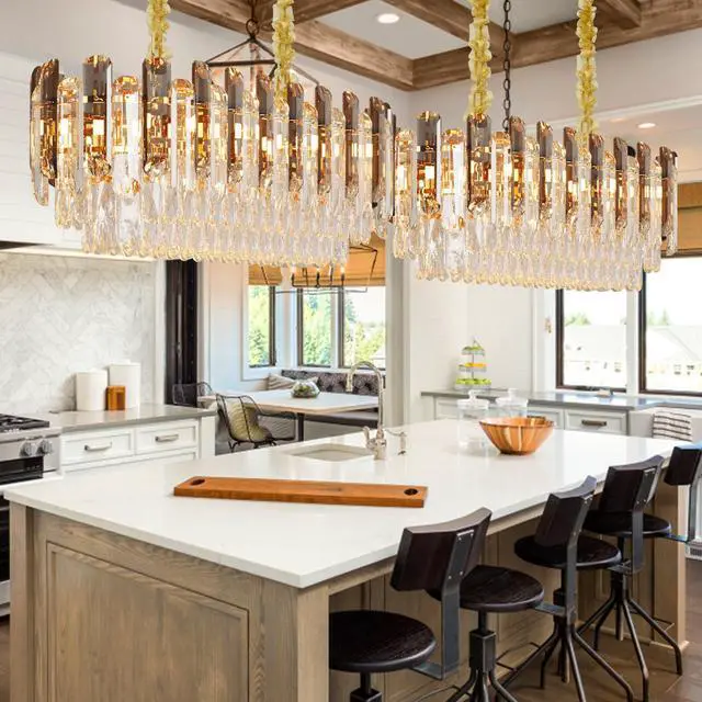 Main image of Modern Crystal Chandelier, Luxury Ceiling Light for Bedroom, Hallway, Bar, Kitchen, Bathroom