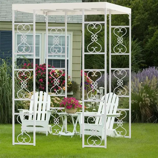 Alt view image 2 of 7 - Outdoor Garden Pergola Gazebo Wedding Party Tent Shelter Sun Shade