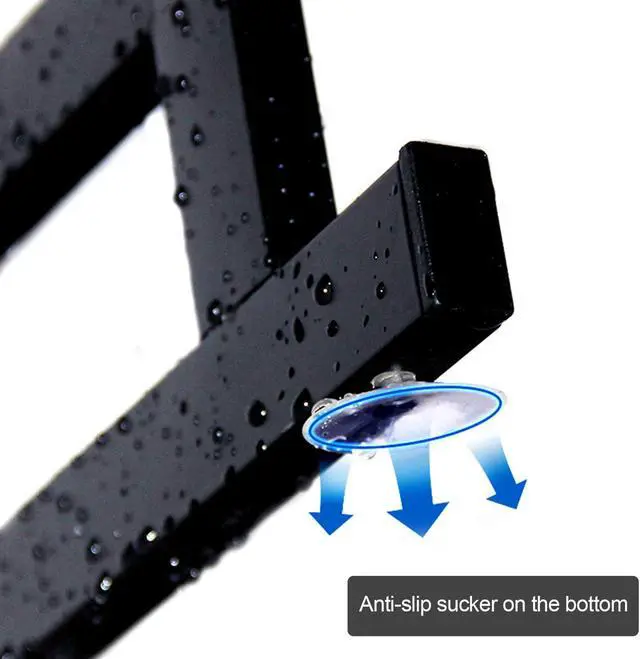 Alt view image 6 of 7 - Adjustable Over Sink Dish Drainer Drying Rack Stainless Steel  Kitchen Utensils Holder