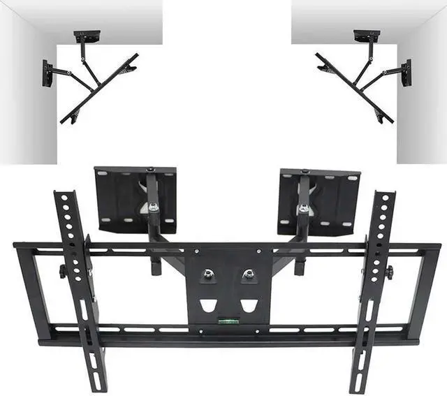 Alt view image 6 of 7 - Full Motion TV Wall Mount Bracket For 32" to 65" LED LCD Plasma Flat Screen Monitors Tilt Swivel