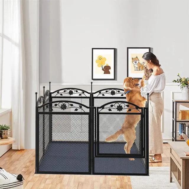 Alt view image 4 of 7 - XXL Safety Dog Whelping Pen Cage Box Pet Birth Kennel w Waterproof Soft Fertility Mat