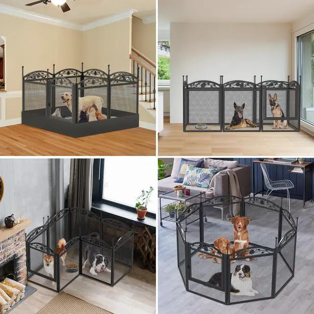 Alt view image 3 of 7 - XXL Safety Dog Whelping Pen Cage Box Pet Birth Kennel w Waterproof Soft Fertility Mat