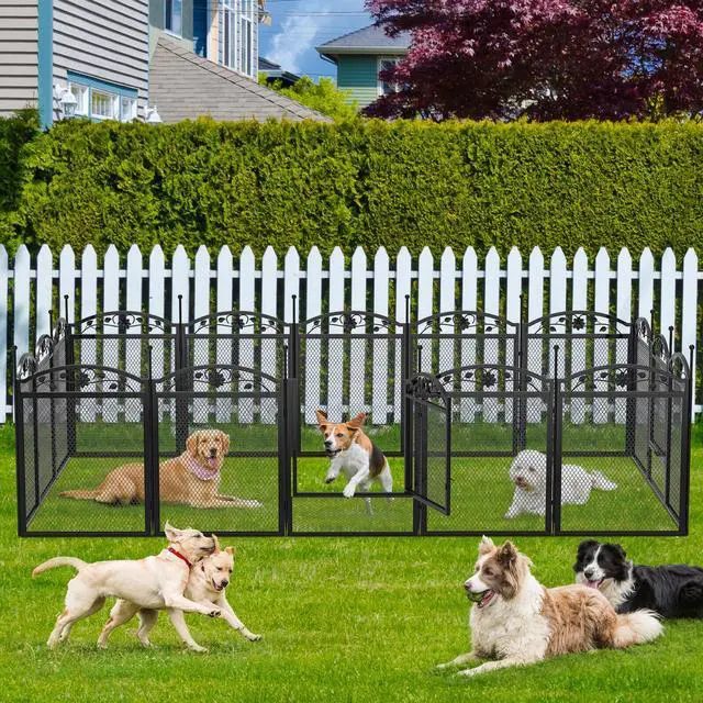 Alt view image 2 of 7 - XXL Safety Dog Whelping Pen Cage Box Pet Birth Kennel w Waterproof Soft Fertility Mat