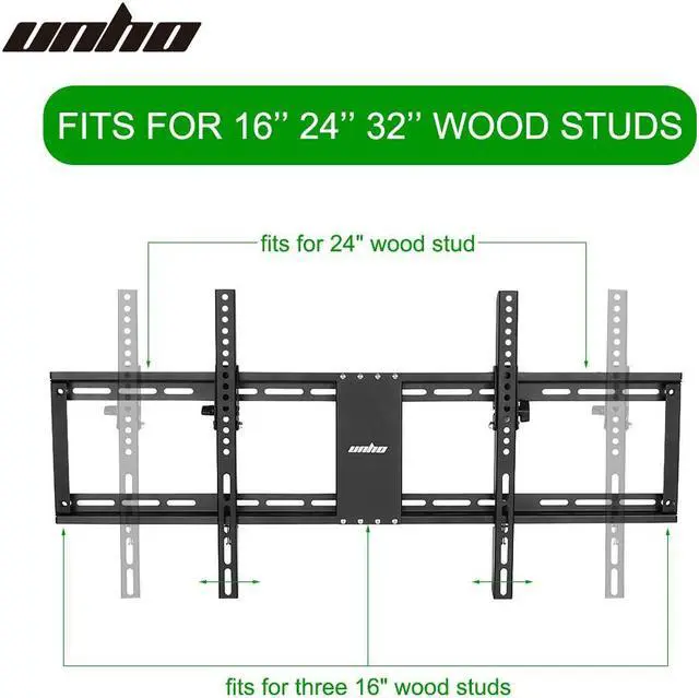 Alt view image 7 of 7 - Jumbo XL Flat TV Wall Mount Tilt & Swivel TV Wall Bracket Bracket Fits 32-85 Inch