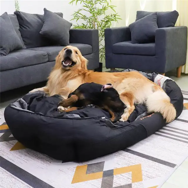 Alt view image 2 of 7 - Jumbo Large Waterproof Dog Bed Premium Pet Sofa With Removable Cushion XX-Large