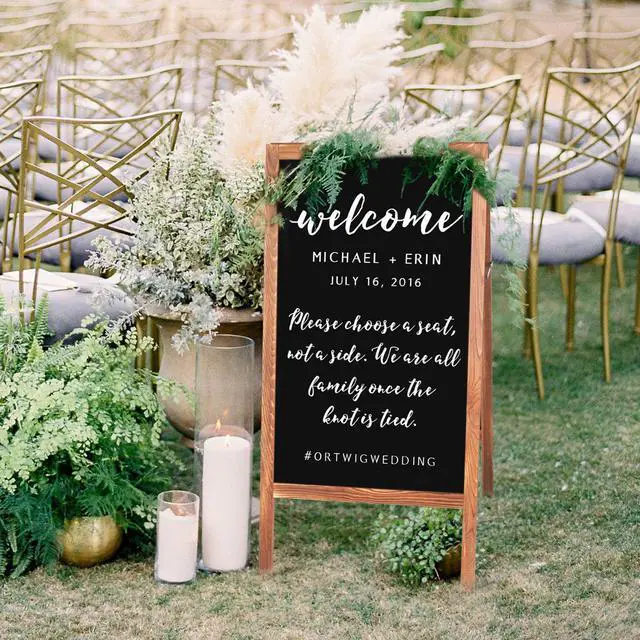 Alt view image 4 of 7 - 100x50cm Double Sided Menu Chalkboard Soild advertising board Wooden pavement display board Sign for Business Bistro Bar
