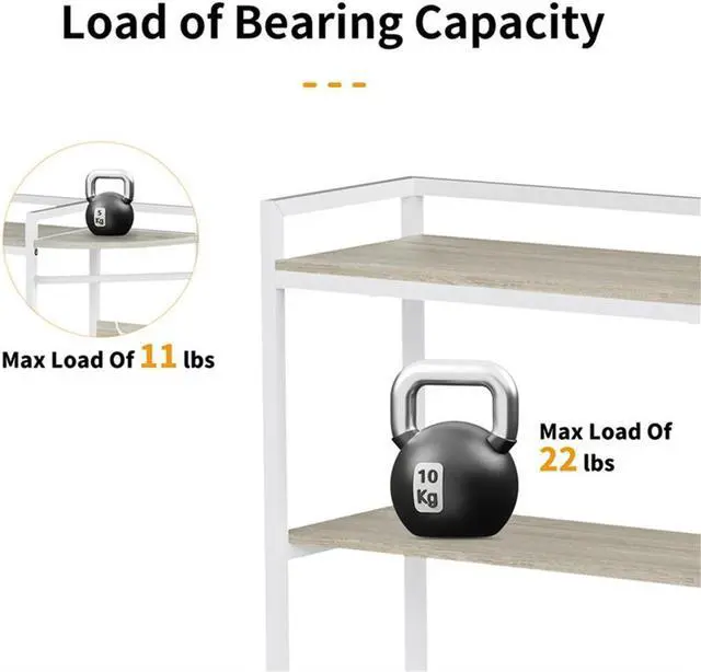 Alt view image 6 of 7 - UNHO Over Toilet/Washing Machine Storage Rack Organizer Shelf Unit Bathroom Laundry