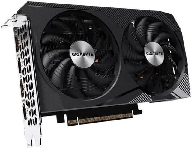 Alt view image 3 of 6 - GIGABYTE RTX 3060Ti Gaming Video Card Chicken Eating Video Racing Assembly Computer Independent Video Card 3060Ti WF2OC 8G Wind Devil