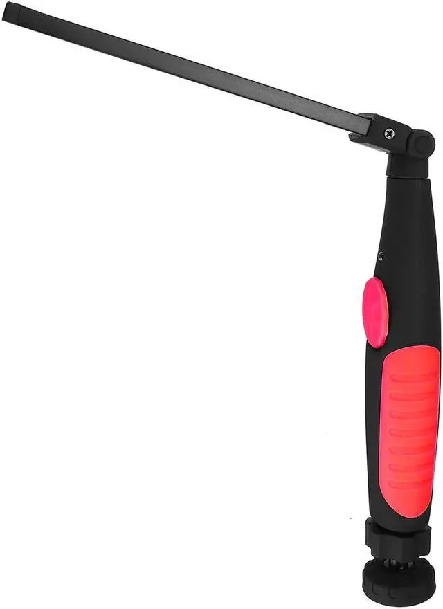 Alt view image 4 of 7 - Protable Garage Working Light Multifunction Rechargeable COB LED Slim Work Light Lamp Flashlight Worklight Outdoor - Red