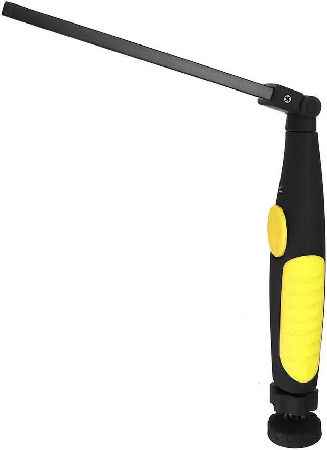 Alt view image 4 of 7 - Protable Garage Working Light Multifunction Rechargeable COB LED Slim Work Light Lamp Flashlight Worklight Outdoor - Yellow
