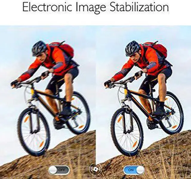 Alt view image 4 of 5 - Touch 4K EIS Action Camera 16MP Vision 4 Support External Mic Underwater Camera Remote Control WiFi Sports Camera