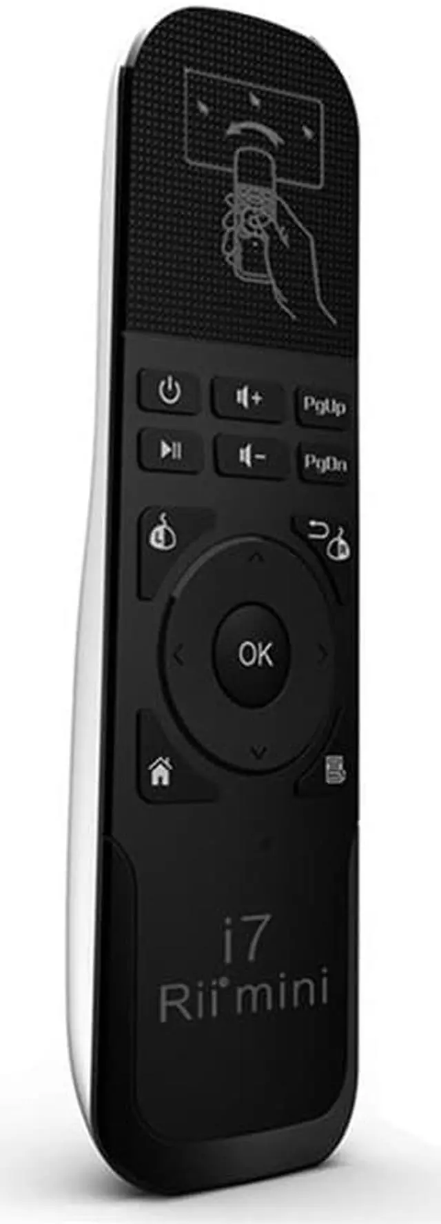 Alt view image 2 of 6 - Wechip Mini Fly Air Mouse i7/i7 laser 2.4G Wireless Remote Built-in 6 Axis for PC/Smart tv/Android Box/PS3 Motion Sensing Gamer