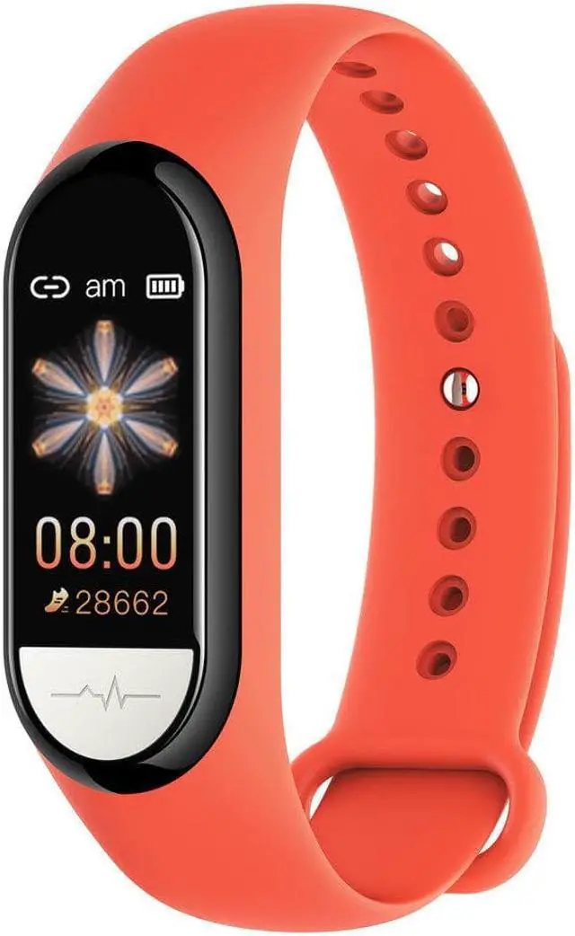 Alt view image 7 of 7 - [ECG Monitor]X3 Heart Rate Blood Pressure Oxygen Monitor Multi-sport Modes 0.96inch Color Display Smart Watch