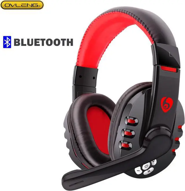 Main image of V8-1 Headphones V5.0 Bluetooth gaming headset  wireless stereo earphone with microphone for PC ipad PS4 Xbox One