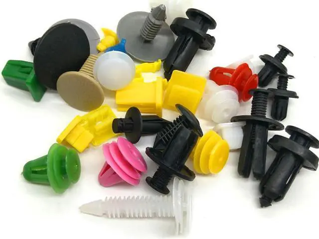 Alt view image 7 of 7 - Acaigel Car Fender Bumper Trim Door Panel Push Rivet Pin Clips 1000x USA Ship