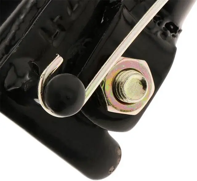 Alt view image 3 of 7 - Acaigel Black Motorcycle Kickstand Side Stand Spring Dirt Pit Bike Fit Round Bar Tube US