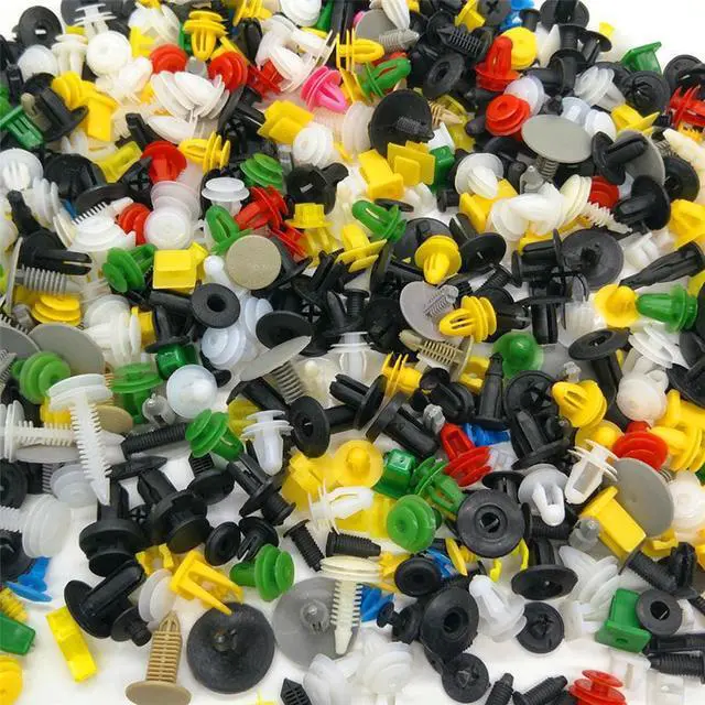 Alt view image 6 of 7 - Acaigel Car Fender Bumper Trim Door Panel Push Rivet Pin Clips 1000x USA Ship