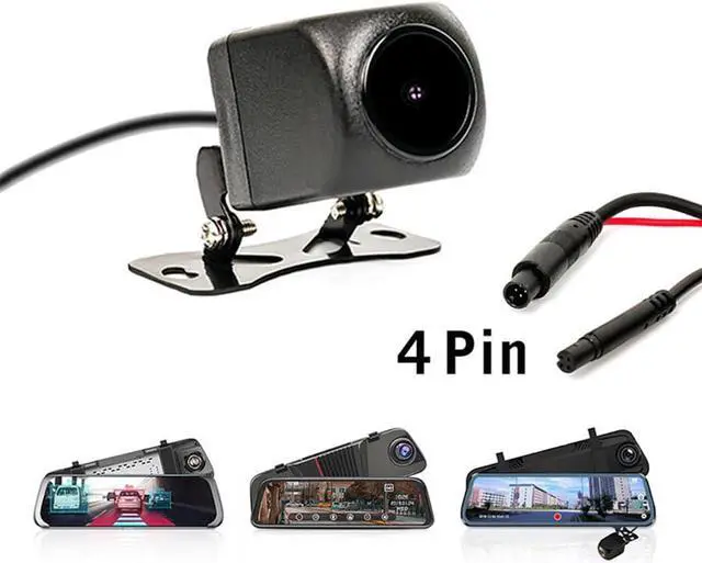Alt view image 6 of 7 - Acaigel 1080P Car Rear View Camera with 4 pin For Car DVR Car Mirror Dash Cam Waterproof